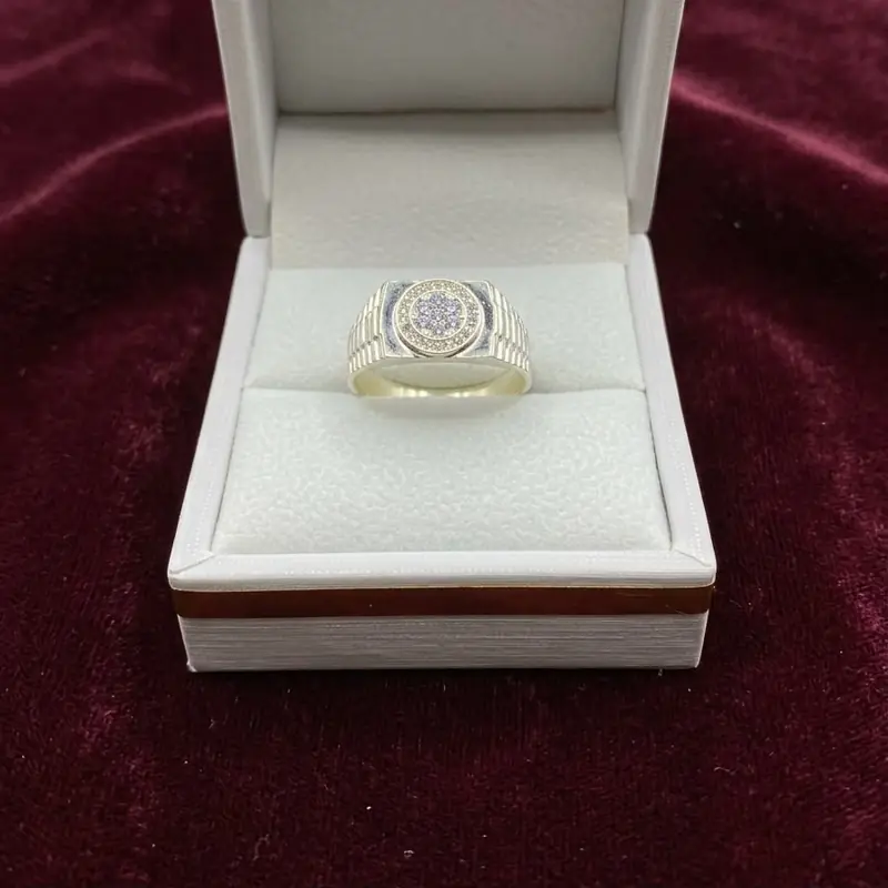 Anillo Sello Lavanda